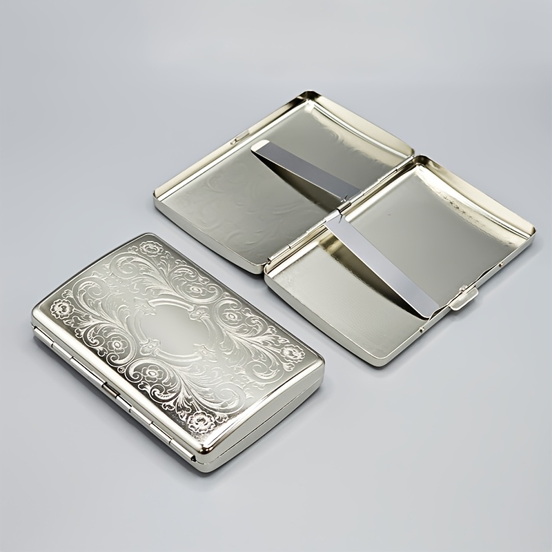 Laptops - Vintage Metal Cigarette Case - Portable