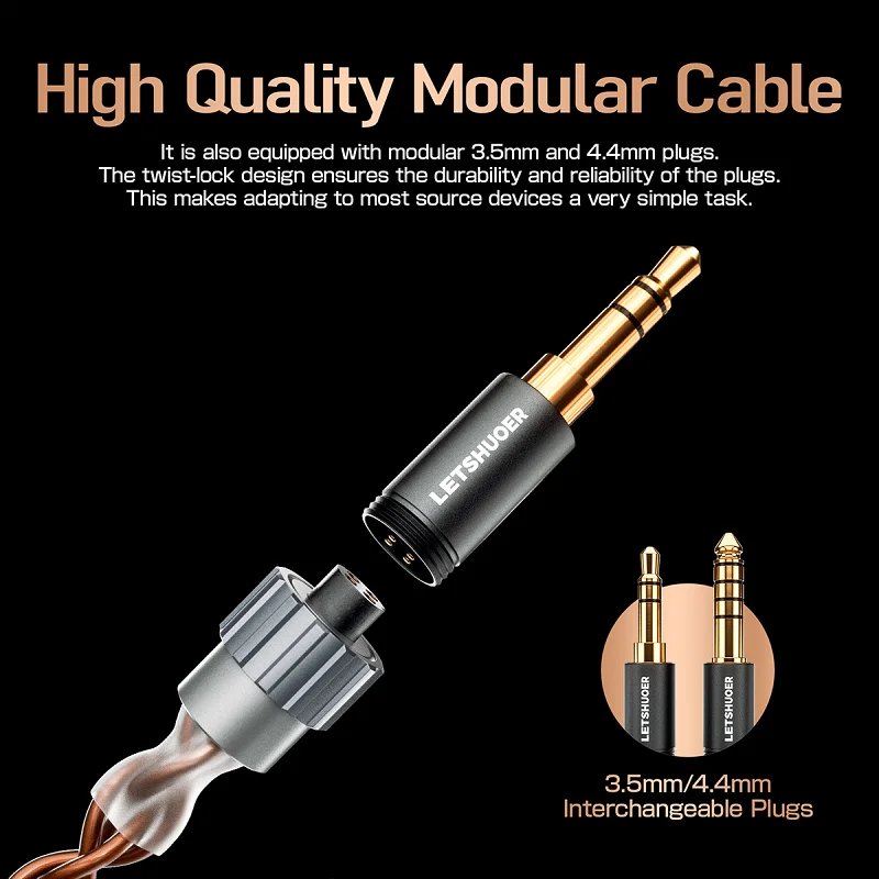 Letshuoer S08 IEM In-ear Monit - Planar Magnetic Iem Earphones 评论和价格