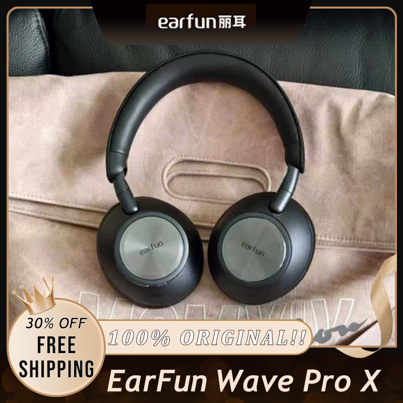 Brand New EarFun Wave Pro X Fl - Anc Wireless Over Ear Headphones 评论和价格