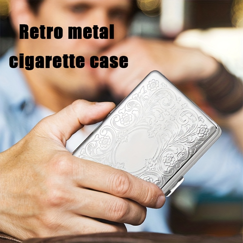 Vintage Metal Cigarette Case - - Laptops 评论和价格