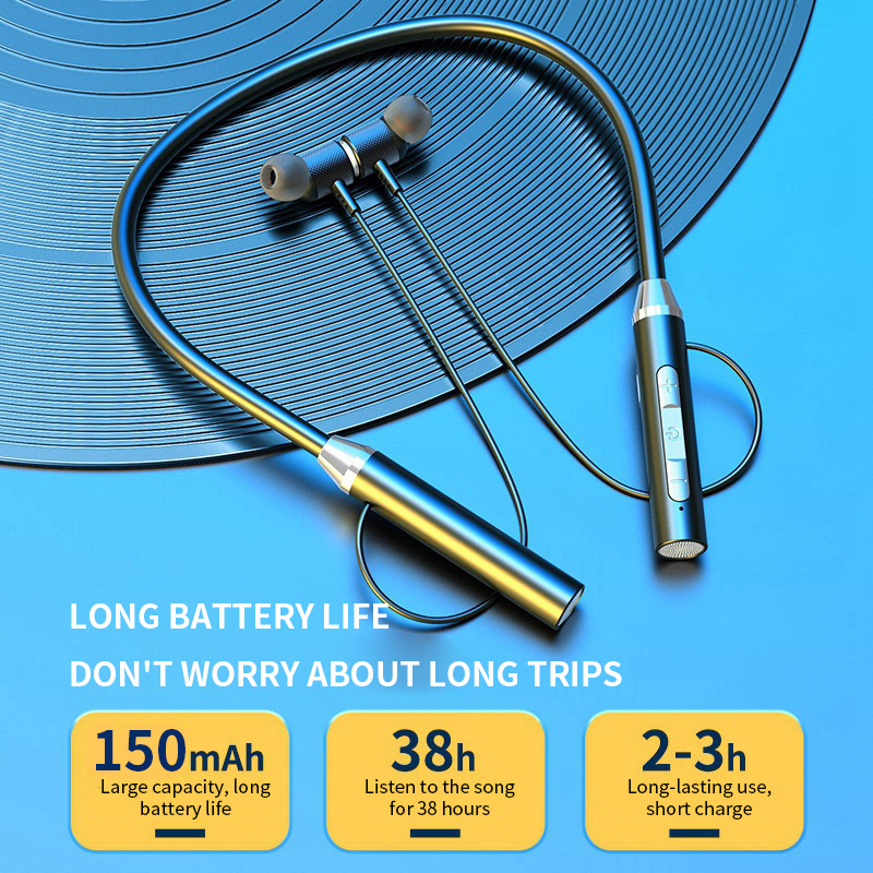Wireless Headphones Bluetooth  - Magnetic Neckband Sports Earphones 评论和价格
