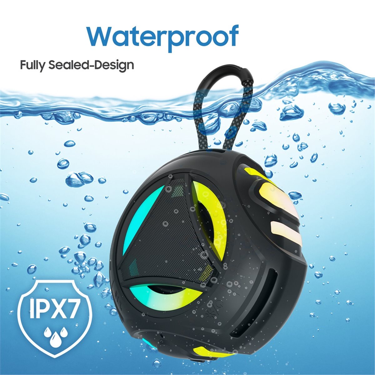Mini Bluetooth Shower Speaker  - Portable Bluetooth Speaker Waterproof Ipx7 评论和价格